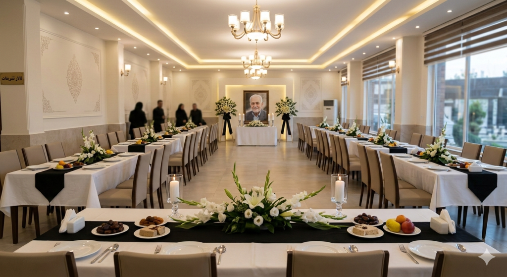 تالارهای اطراف بهشت زهرا